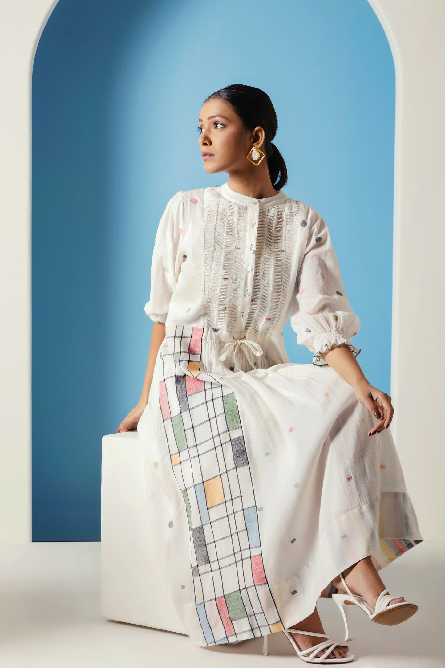 ZIG-ZAG ZENITH DRESS