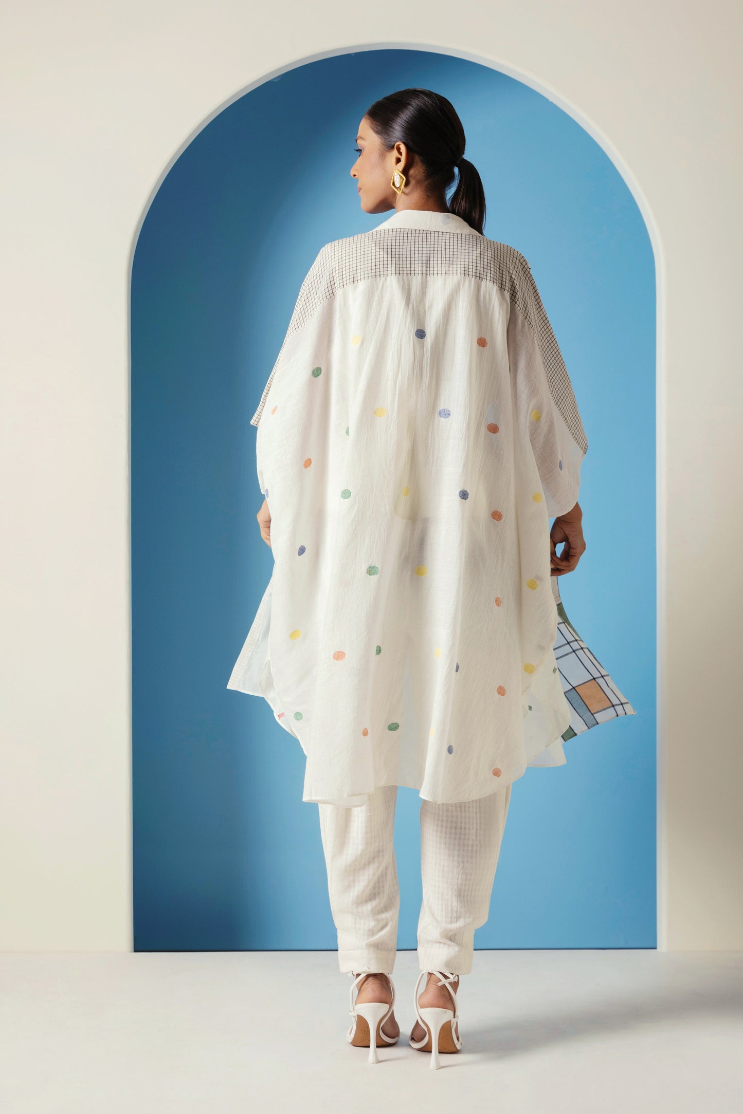 CAPE SHIRT CO-ORD SET