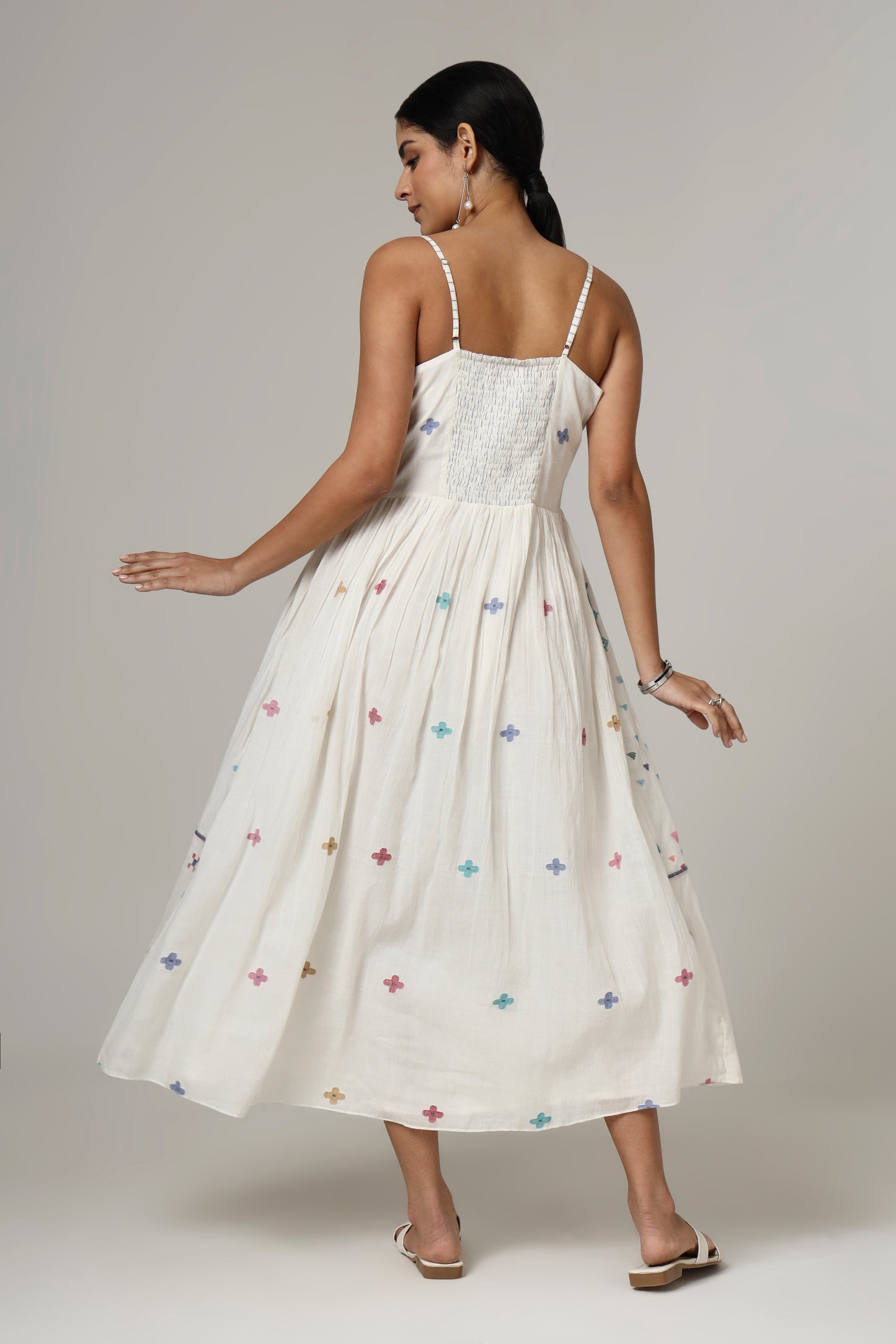 WHITE SUNNY DRESS