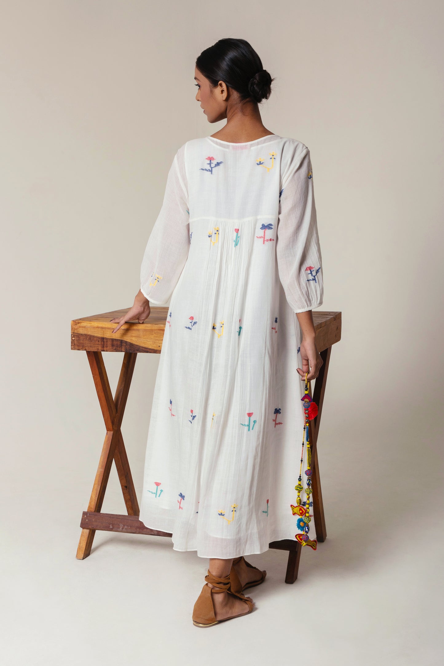 IVORY ELEGANCE DRESS