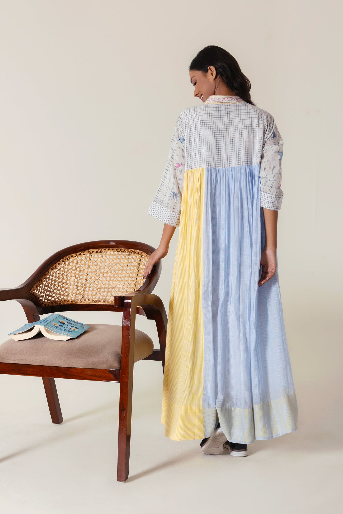 SQUARE SYMMETRY JACKET DRESS