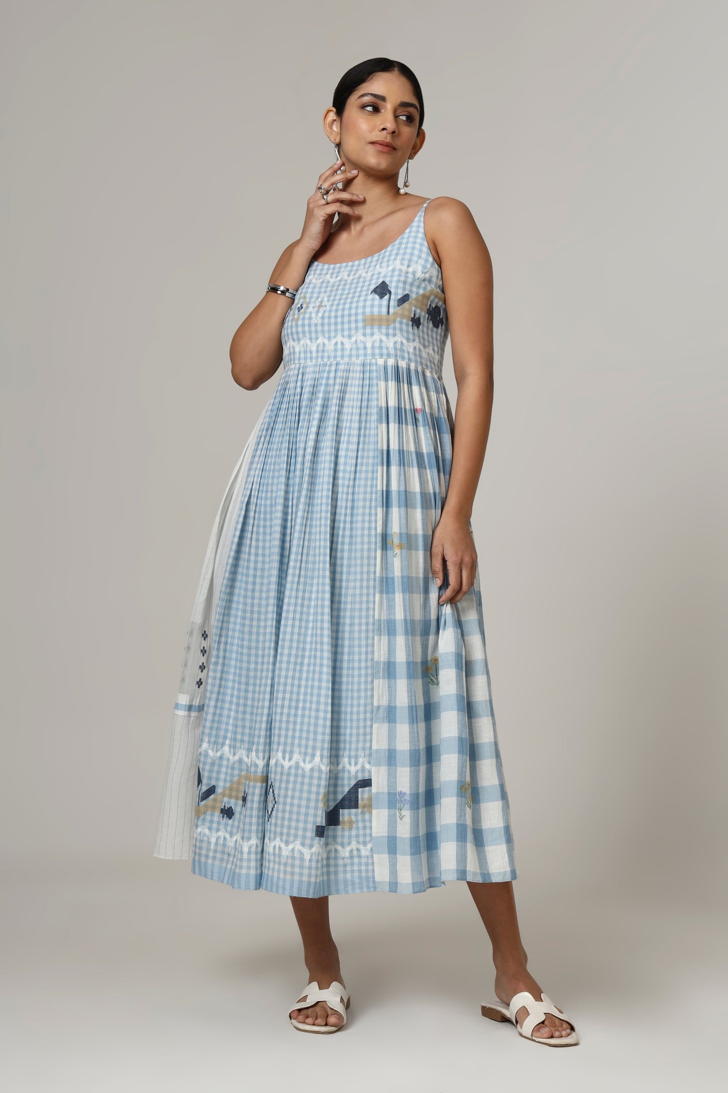 Gingham SUN DRESS