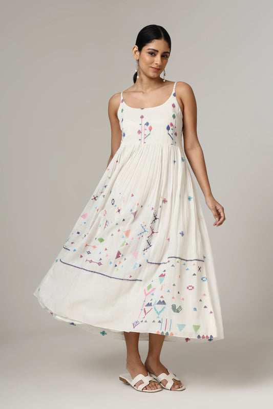 WHITE SUNNY DRESS