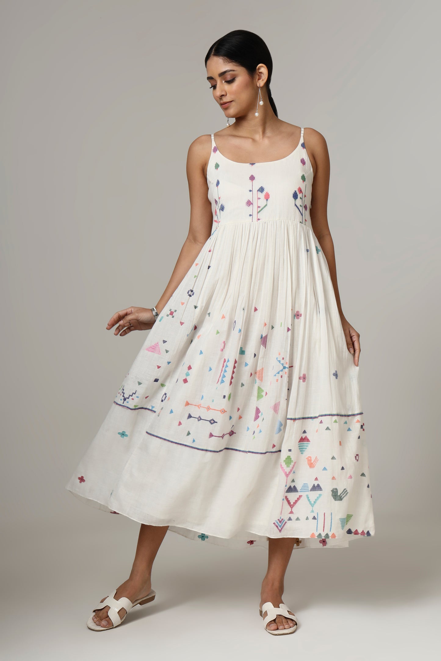 WHITE SUNNY DRESS
