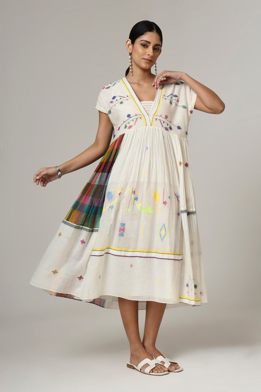 COLOUR BLOOM DRESS