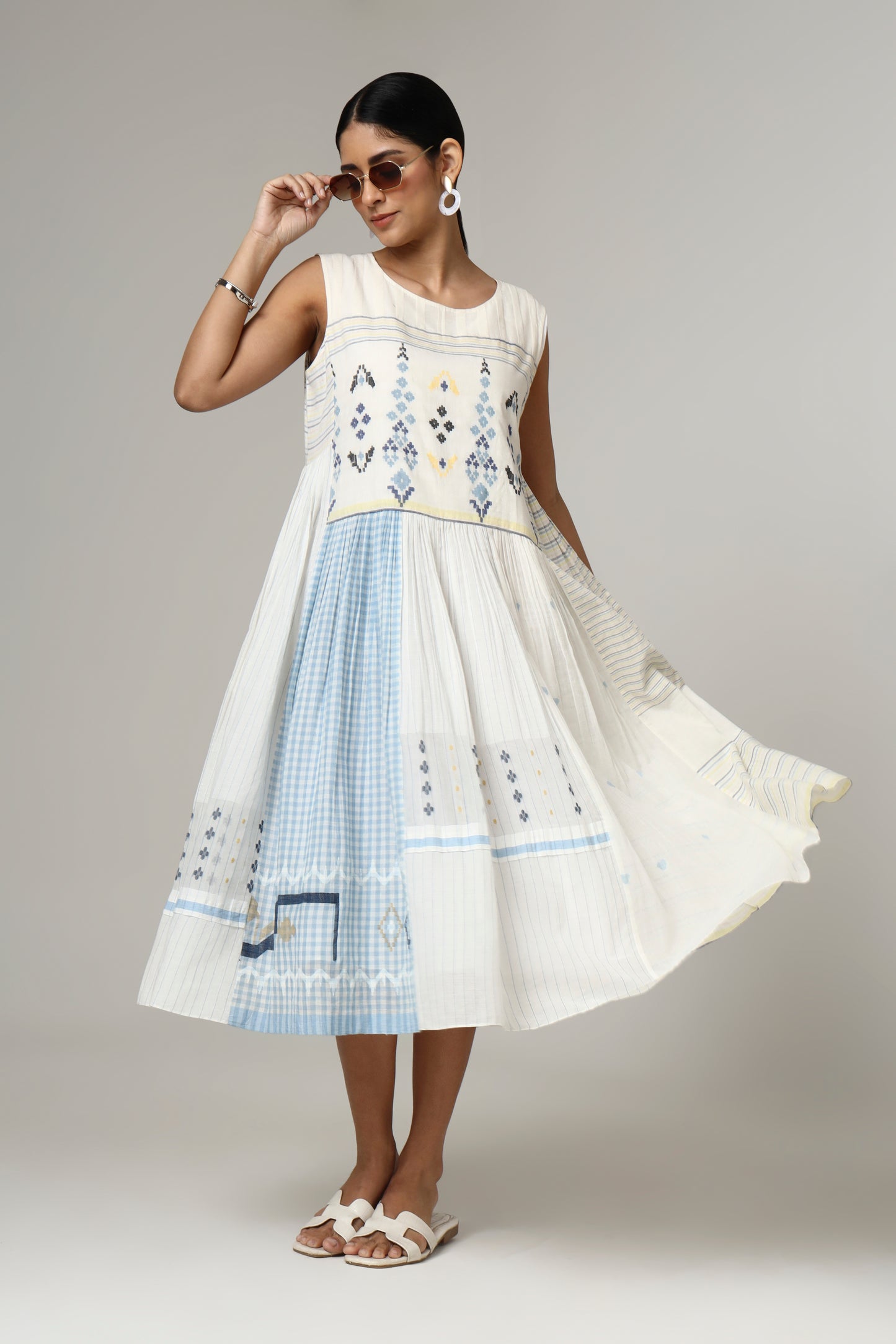 BOHEMIAN OFF WHITE  DRESS