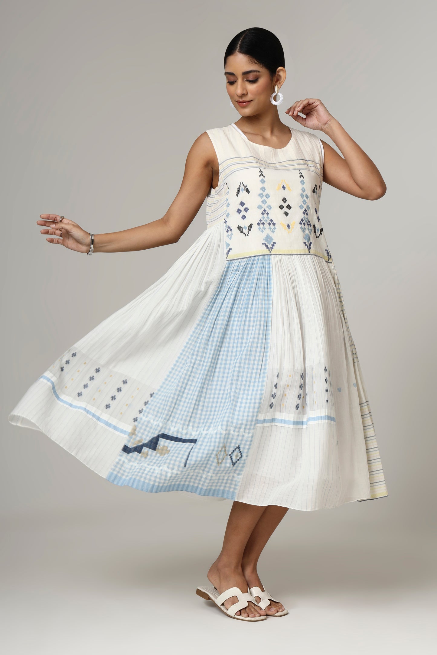 BOHEMIAN OFF WHITE  DRESS