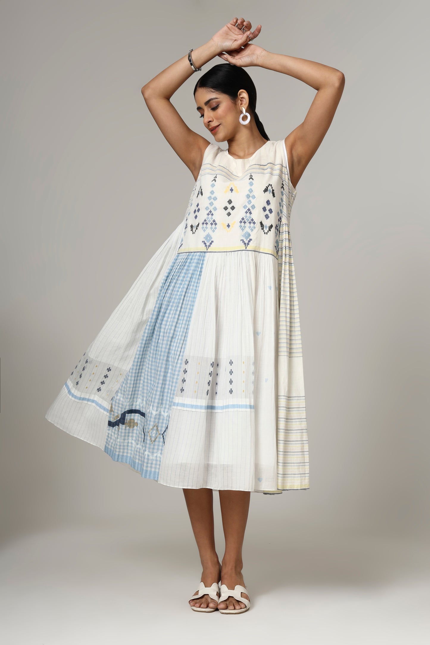 BOHEMIAN OFF WHITE  DRESS
