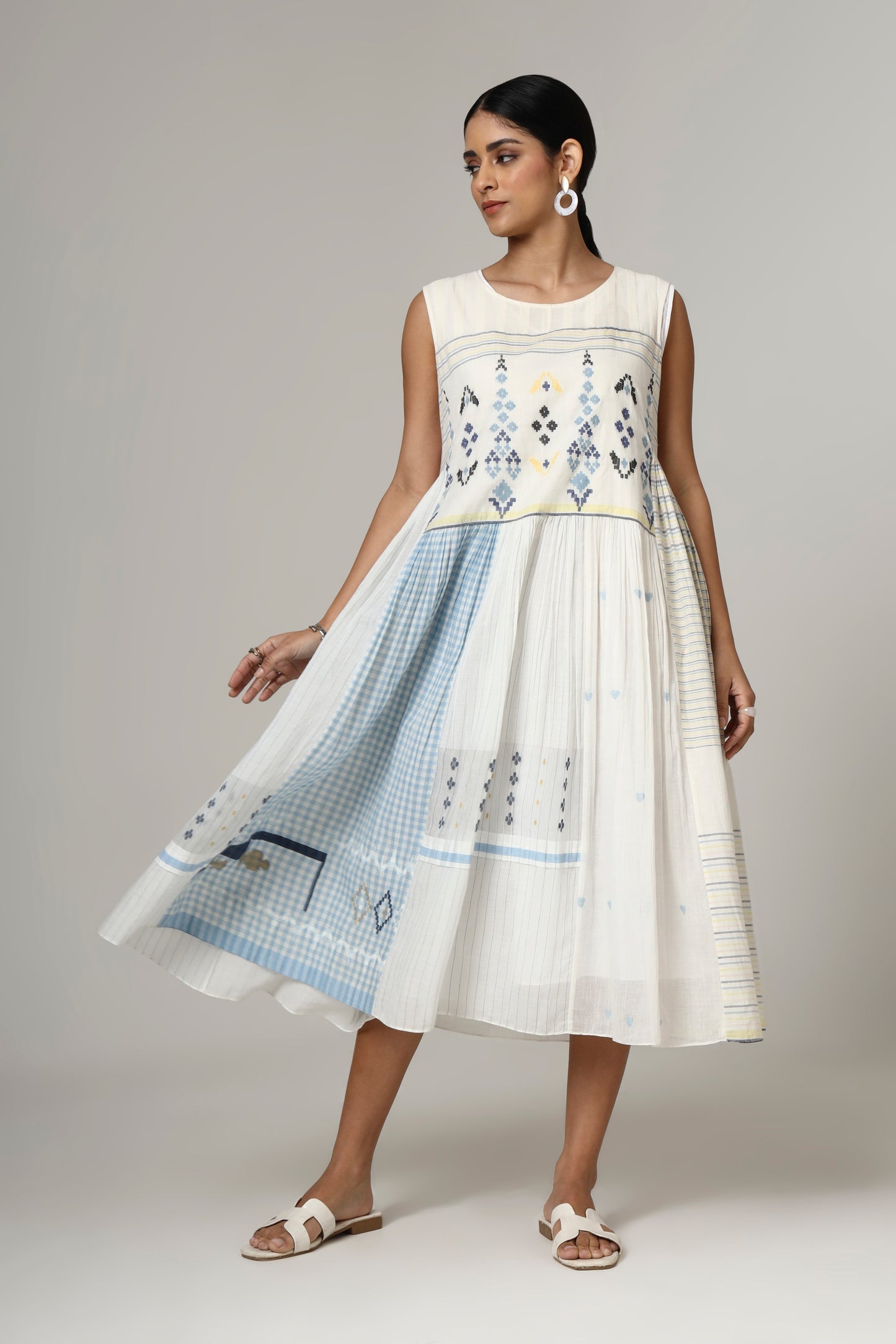 BOHEMIAN OFF WHITE  DRESS
