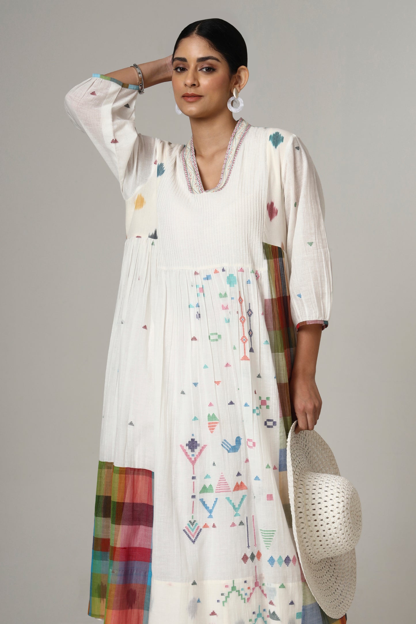 IVORY PETAL DRESS