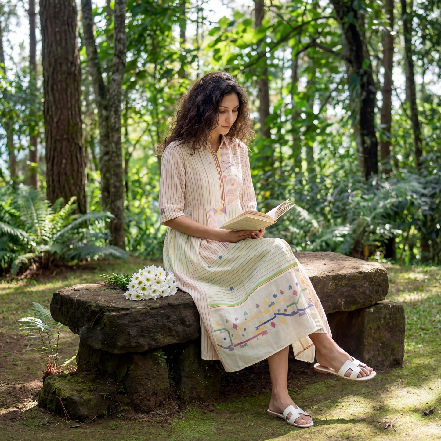 VIVID GARDEN DRESS